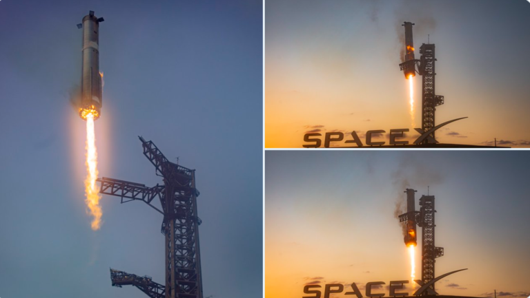 SpaceX Starship Booster Achieves Historic Catch